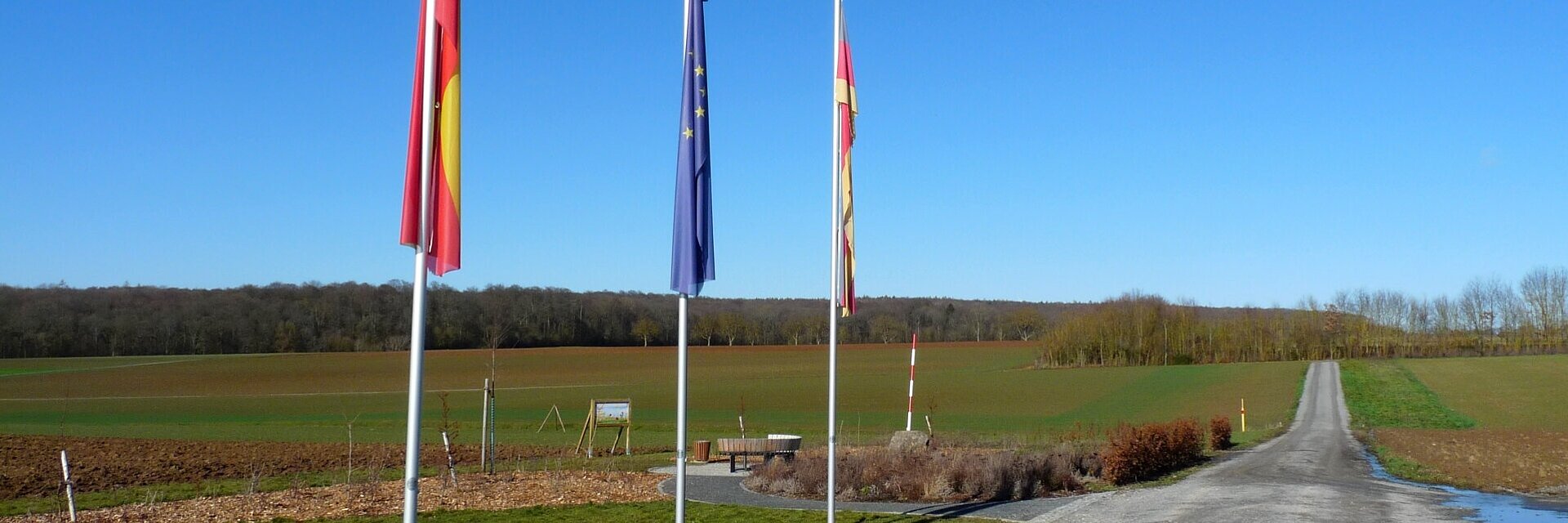 Mittelpunkt der EU in Gadheim