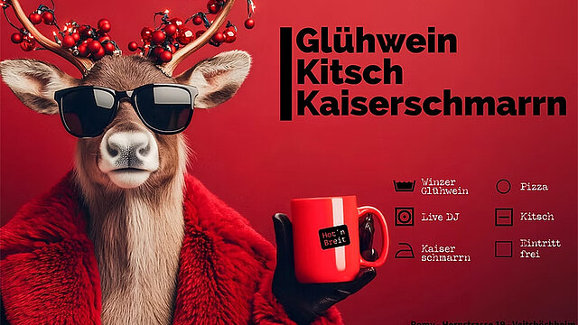 Glühwein, Kitsch, Kaiserschmarrn