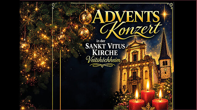 Männergesangverein Veitshöchheim 1903 e.V.: Adventskonzert 2026