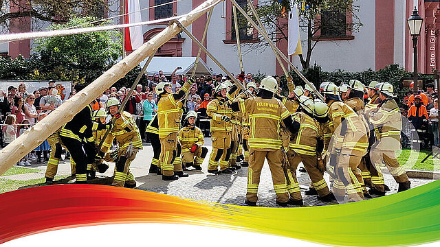 Herzliche Einladung zur Maibaumaufstellung