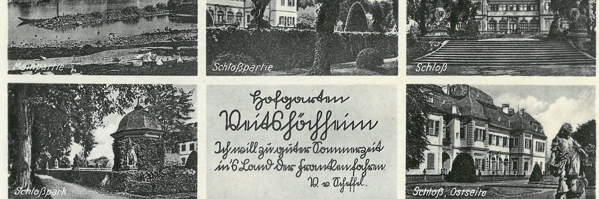 Historische Ansichtskarte Veitshöchheims
