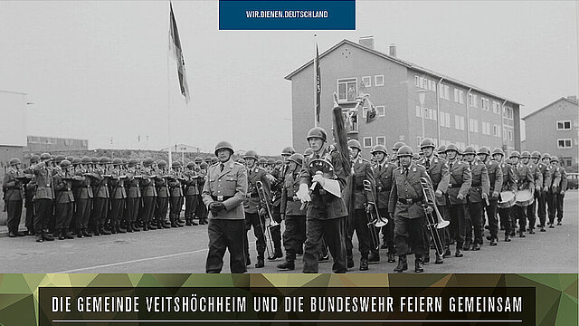 Jubiläumsfeier – 60 Jahre Bundeswehrstandort Veitshöchheim